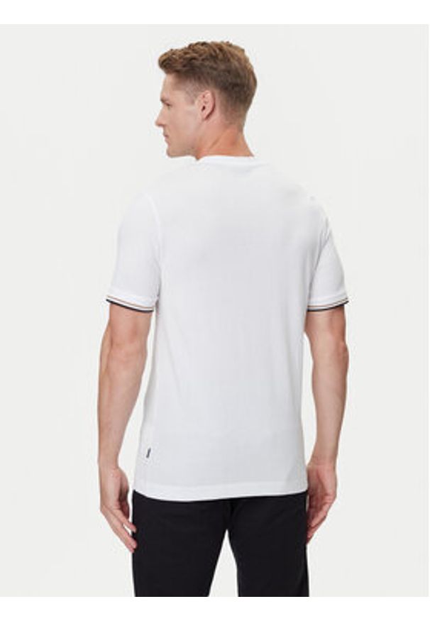 BOSS - Boss T-Shirt Thompson 04 50501097 Biały Regular Fit. Kolor: biały. Materiał: bawełna