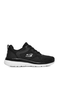 skechers - Skechers Sneakersy C-BOUNTIFUL 12607 BKW Czarny. Kolor: czarny. Materiał: materiał #1