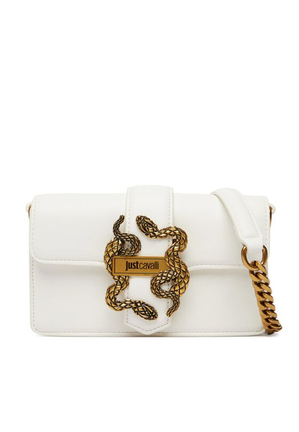 Just Cavalli Torebka 80RA5PA2 ZSA89 Biały. Kolor: biały. Materiał: skórzane