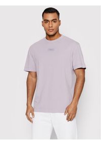 Jack & Jones - Jack&Jones T-Shirt Rubber 12198387 Fioletowy Relaxed Fit. Kolor: fioletowy. Materiał: bawełna #1