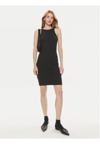 Vero Moda Sukienka codzienna Chloe 10306898 Czarny Tight Fit. Okazja: na co dzień. Kolor: czarny. Materiał: bawełna. Typ sukienki: proste. Styl: casual #6