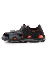 Sandały New Balance Kids Expedition Sandal Jr K2005BON czarne niebieskie. Zapięcie: rzepy. Kolor: czarny, niebieski, wielokolorowy. Materiał: syntetyk, materiał. Sport: turystyka piesza #6