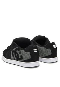 DC Shoes Sneakersy NET DC01774062 Czarny. Kolor: czarny. Materiał: materiał #4