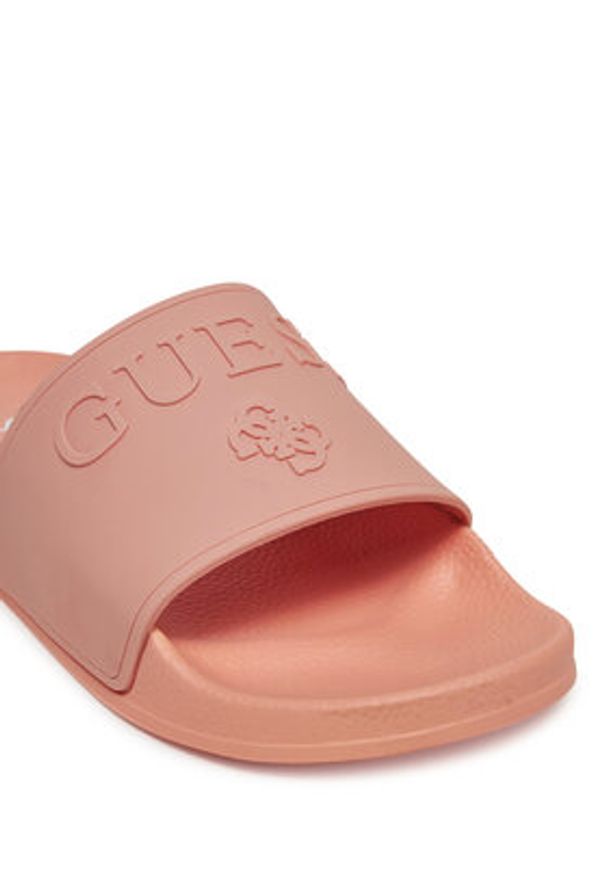 Guess Klapki E5GZ07BB00F Pomarańczowy. Kolor: pomarańczowy