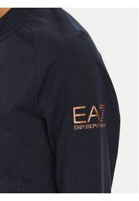 EA7 Emporio Armani Bluza 6DTM06 TJVHZ 1562 Granatowy Regular Fit. Kolor: niebieski. Materiał: bawełna #4