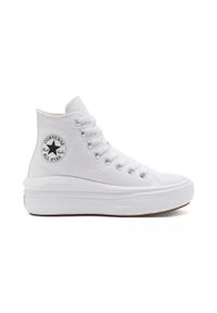 Trampki Converse Chuck Taylor All Star Move Hi, Dla obu płci. Kolor: biały. Materiał: materiał. Model: Converse All Star #1