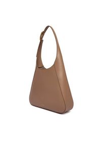 Calvin Klein Torebka Hardware Adj Strap Medium Bag LV04F3402G Beżowy. Kolor: beżowy. Materiał: skórzane #6