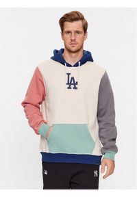 47 Brand Bluza Los Angeles Dodgers BB012PMOPXQ601378BN Beżowy Regular Fit. Kolor: beżowy. Materiał: bawełna #1