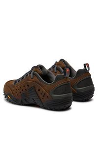 Merrell Trekkingi Intercept J598633 Brązowy. Kolor: brązowy. Materiał: skóra, nubuk. Sport: turystyka piesza #7