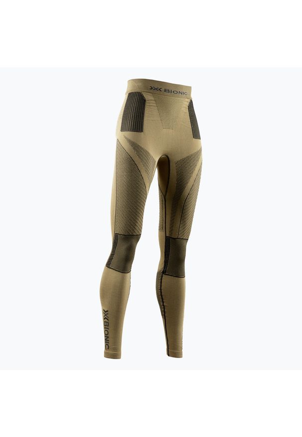 XBIONIC - Spodnie termoaktywne damskie X-Bionic Radiactor 4.0. Kolor: żółty. Długość: długie