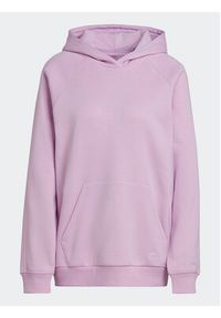 Adidas - adidas Bluza ALL SZN Fleece HN4214 Różowy Loose Fit. Kolor: różowy. Materiał: bawełna #7