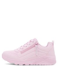 skechers - Skechers Sneakersy 310387L LTPK Różowy. Kolor: różowy. Materiał: skóra #5