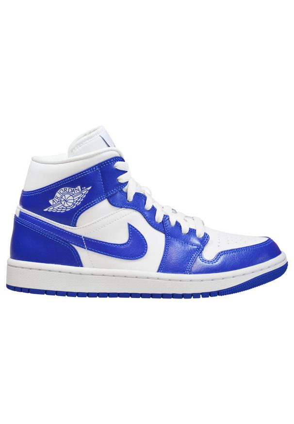 Buty sportowe damskie Air Jordan 1 Mid. Kolor: niebieski