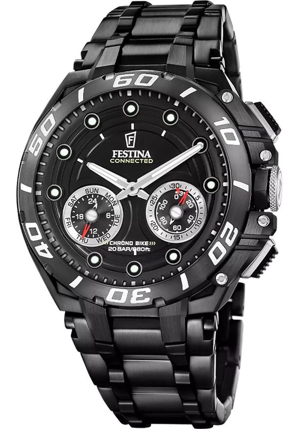 Zegarek Festina Zegarek męski Festina F20762-3 czarny. Kolor: czarny