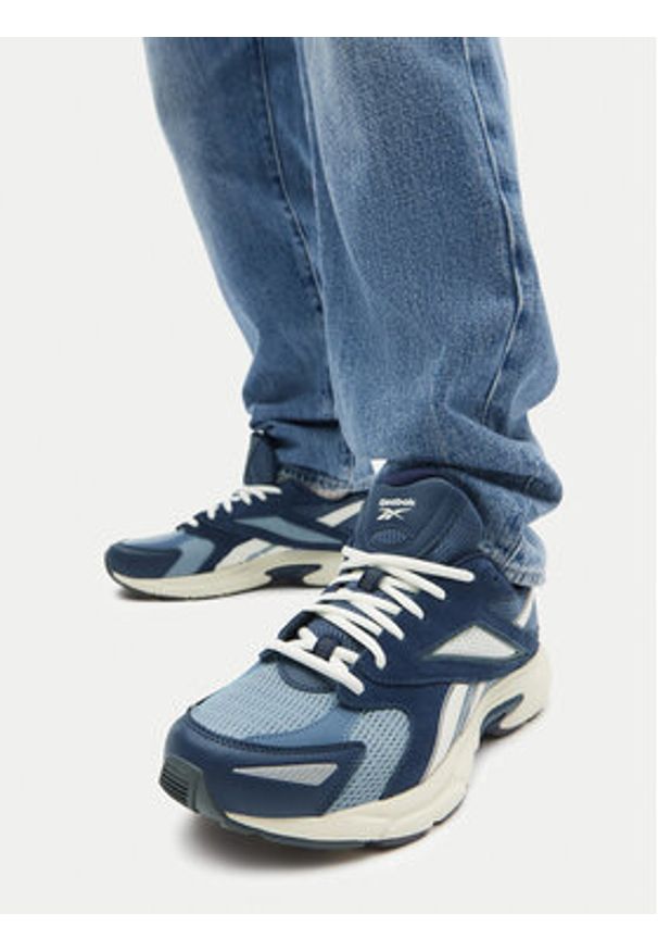 Reebok Sneakersy ROAD PRIME 100220527 Granatowy. Kolor: niebieski. Materiał: materiał