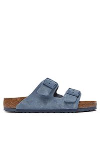 Klapki Birkenstock. Kolor: niebieski