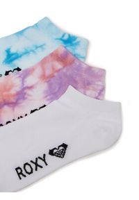 Roxy Zestaw 2 par niskich skarpet damskich AS_ROXY_10S_SS25 (3-PACK) Różowy. Kolor: różowy. Materiał: materiał, bawełna