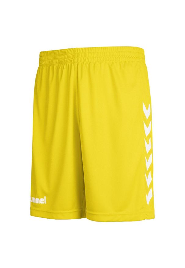 Spodenki sportowe męskie Hummel Core Poly Shorts. Kolor: żółty