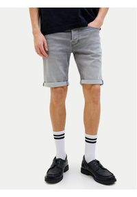 Jack & Jones Szorty jeansowe Rick 12269502 Szary Regular Fit. Kolor: szary. Materiał: bawełna #1