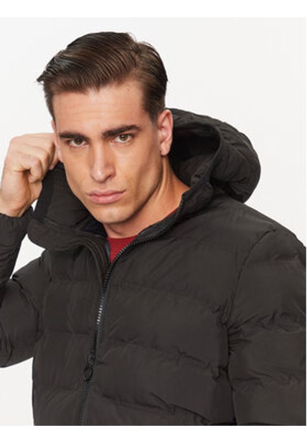Geox Kurtka zimowa Spherica M3629C T2961F 9000 Czarny Regular Fit. Kolor: czarny. Materiał: syntetyk. Sezon: zima
