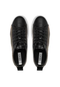 Liu Jo Sneakersy Cleo 26 BF4031 P0102 Czarny. Kolor: czarny. Materiał: skóra