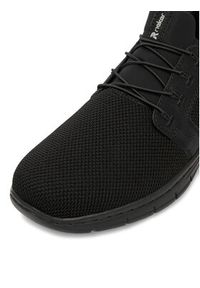 Rieker Sneakersy B7796-01 Czarny. Kolor: czarny. Materiał: materiał #6