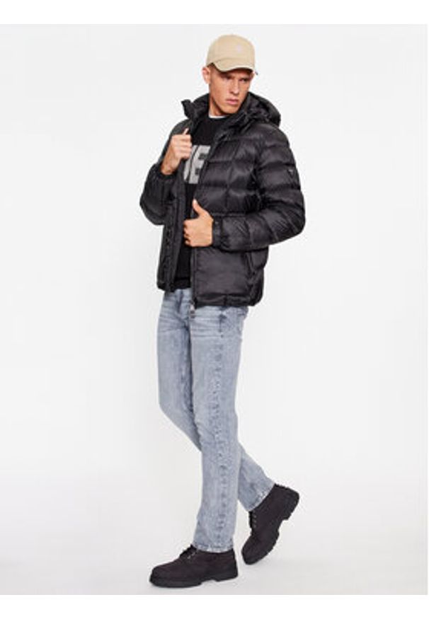 Guess Kurtka puchowa M3BL36 WF4F0 Czarny Regular Fit. Kolor: czarny. Materiał: syntetyk