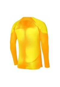 Koszulka sportowa męska Nike Gardien IV Goalkeeper. Kolor: żółty. Długość rękawa: długi rękaw. Długość: długie. Sport: piłka nożna