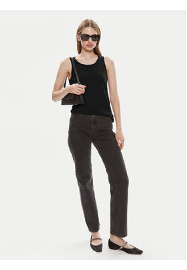 Noisy may - Noisy May Top Mathilde 27028786 Czarny Loose Fit. Kolor: czarny. Materiał: syntetyk, bawełna