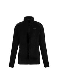 Regatta - Polar damski rozsuwany Lakara Fluffy. Kolor: czarny. Materiał: polar. Sport: wspinaczka, turystyka piesza #1