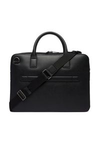 TOMMY HILFIGER - Tommy Hilfiger Torba na laptopa Th Business Computer Bag AM0AM13993 Czarny. Kolor: czarny. Materiał: skóra #3