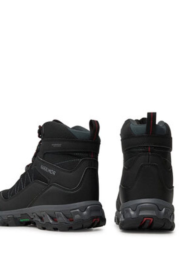 Karrimor Trekkingi Exmoor Mid 2 K1118 Czarny. Kolor: czarny. Materiał: skóra, nubuk. Sport: turystyka piesza