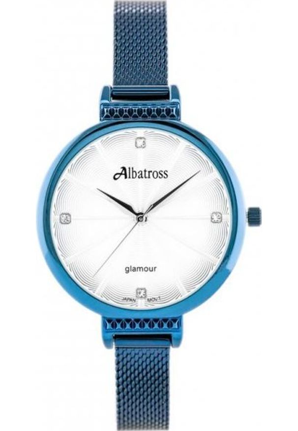 Zegarek Albatros ZEGAREK DAMSKI ALBATROSS ABBC22 (za544e) blue / silver