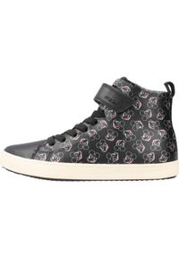 Geox - Buty GEOX J KALISPERA G. Czarny. Kolor: czarny. Materiał: syntetyk, tkanina. Sport: turystyka piesza