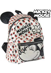 Minnie Mouse Plecak Casual Minnie Mouse 72820 Biały. Kolor: biały. Wzór: motyw z bajki. Styl: casual
