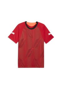 Puma - Męska koszulka piłkarska individualFINAL PUMA. Kolor: czerwony, czarny, wielokolorowy, zielony. Sport: piłka nożna #1