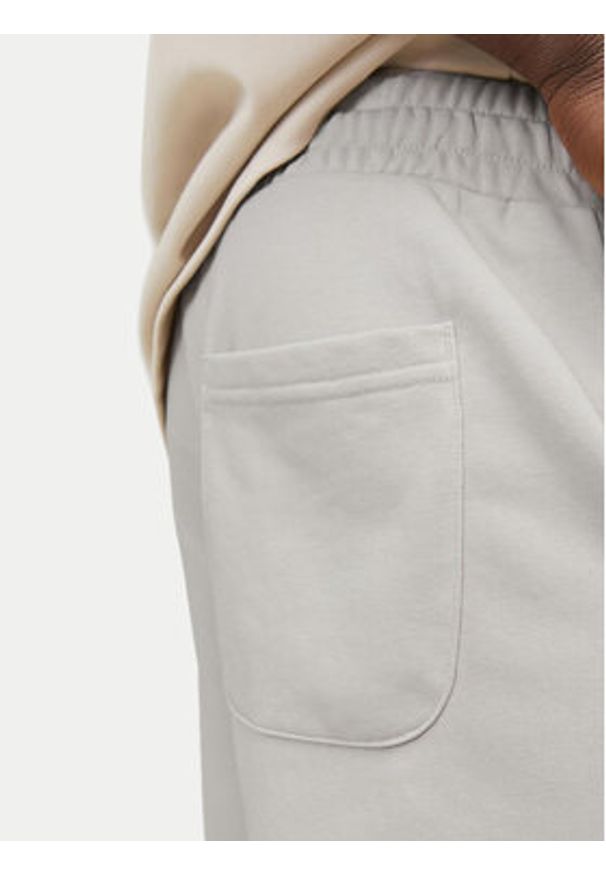 Jack & Jones - Jack&Jones Szorty sportowe Vesterbro 12252251 Beżowy Relaxed Fit. Kolor: beżowy. Materiał: bawełna, syntetyk. Styl: sportowy