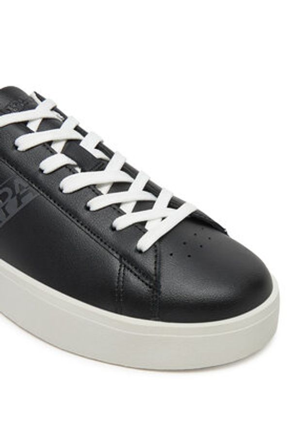 Napapijri Sneakersy Ivy NP0A4IQ8 Czarny. Kolor: czarny. Materiał: skóra