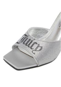 Juicy Couture Klapki CEO-259-29-06 Srebrny. Kolor: srebrny. Materiał: materiał #2