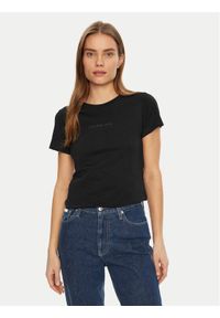 Calvin Klein Jeans T-Shirt Institutional Graphic J20J224990 Czarny Slim Fit. Kolor: czarny. Materiał: bawełna
