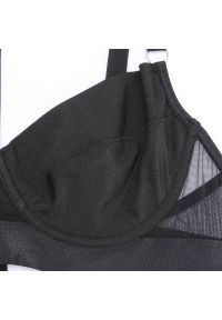Intica - Zestaw bielizny harness na specjalne okazje Tiphani. Kolor: czarny. Materiał: materiał #10