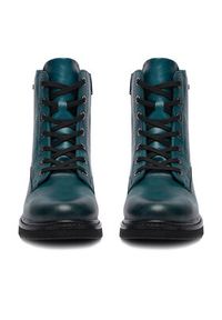 Remonte Trzewiki CEO-D3979-12 Turkusowy. Kolor: turkusowy. Materiał: skóra #3