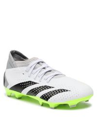 Adidas - adidas Buty Predator Accuracy.3 Firm Ground GZ0024 Biały. Kolor: biały. Materiał: materiał #6