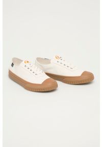 Camper - Tenisówki Camaleon. Nosek buta: okrągły. Zapięcie: sznurówki. Kolor: biały. Materiał: guma #5
