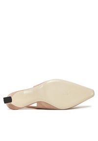 Pollini Czółenka SA10017C1MTA0122 Beżowy. Kolor: beżowy. Materiał: zamsz, skóra #5