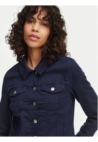 Vero Moda Kurtka jeansowa Wild 10284492 Granatowy Regular Fit. Kolor: niebieski. Materiał: bawełna #2