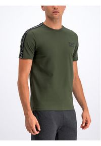 EA7 Emporio Armani T-Shirt 6GPT13 PJ20Z 1852 Zielony Regular Fit. Kolor: zielony. Materiał: bawełna #4