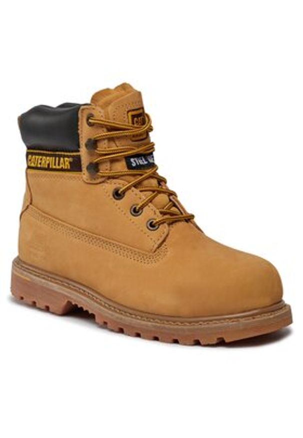 CATerpillar Trapery Holton 708214 Brązowy. Kolor: brązowy. Materiał: skóra