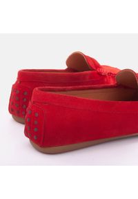 Marco Shoes Mokasyny Vigo czerwone. Kolor: czerwony #7