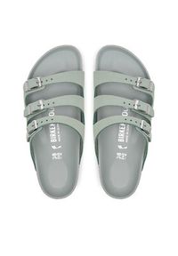 Birkenstock Klapki Florida Fresh 1029450 Szary. Kolor: szary. Materiał: skóra, nubuk #3
